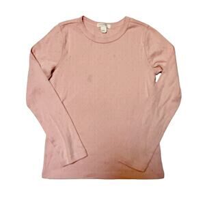 Crewcuts Pointelle Long Sleeve Shirt Size 6/7